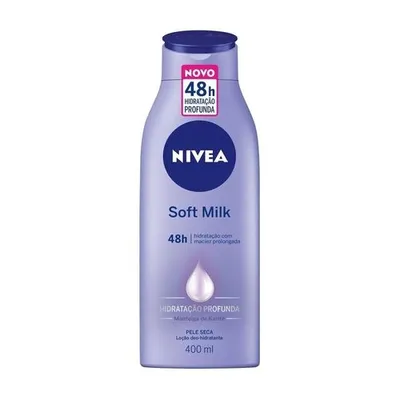Loção Hidratante Nivea Soft Milk Embalagem 400Ml
